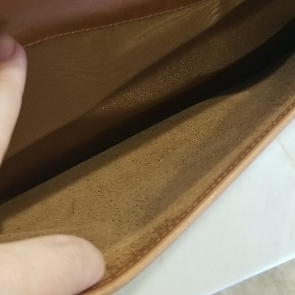 Coach gorgeous camel colored leather briefcase - Picture 4 of 16